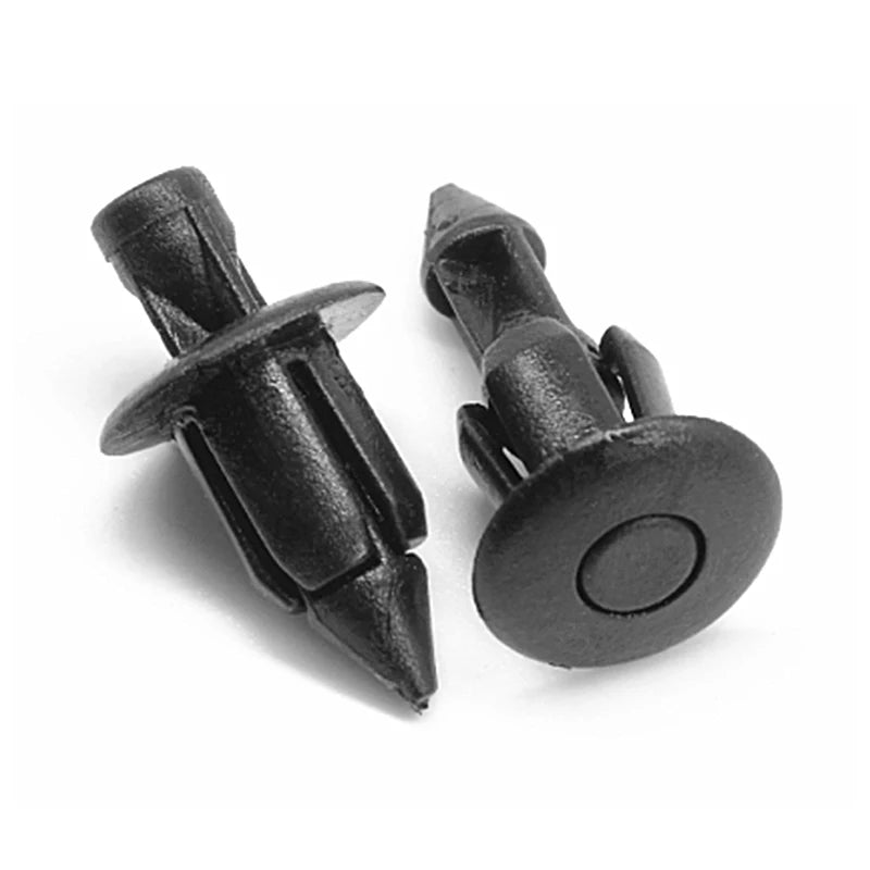 6mm Black Rivet Fairing Panel Fairing Fastener Clips For Most Motorcycles 10/20/30PCS