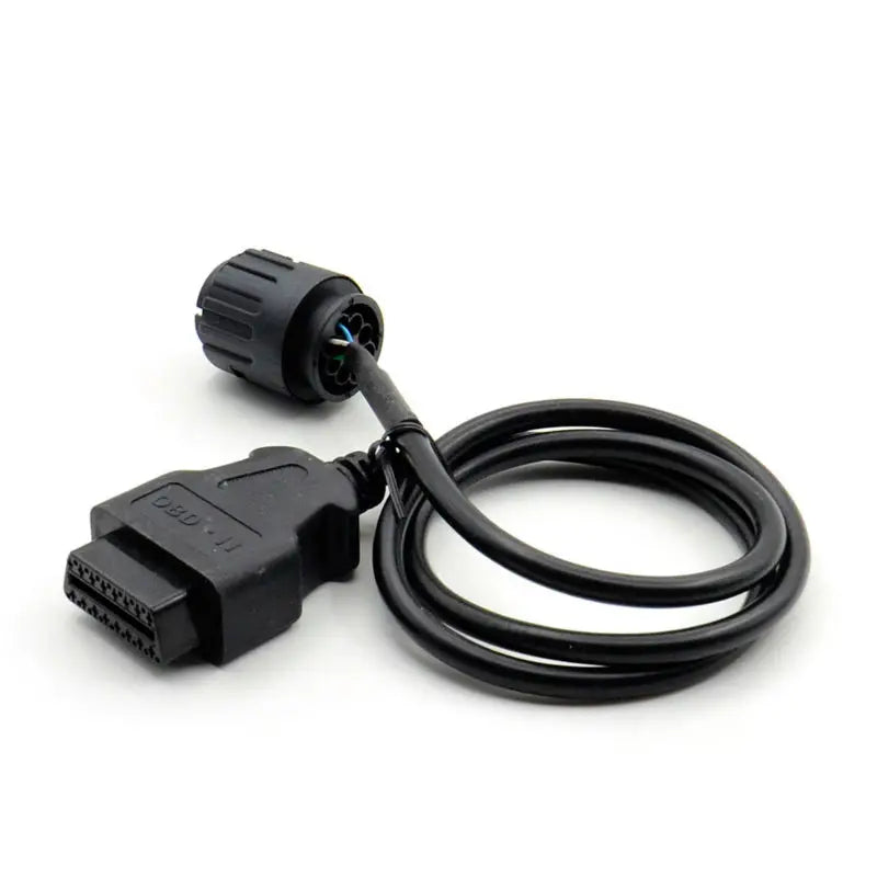 BMW Motorcycle 10 Pin Adapter ICOM-D Cable 10Pin To 16Pin OBD2 Diagnostic Connector