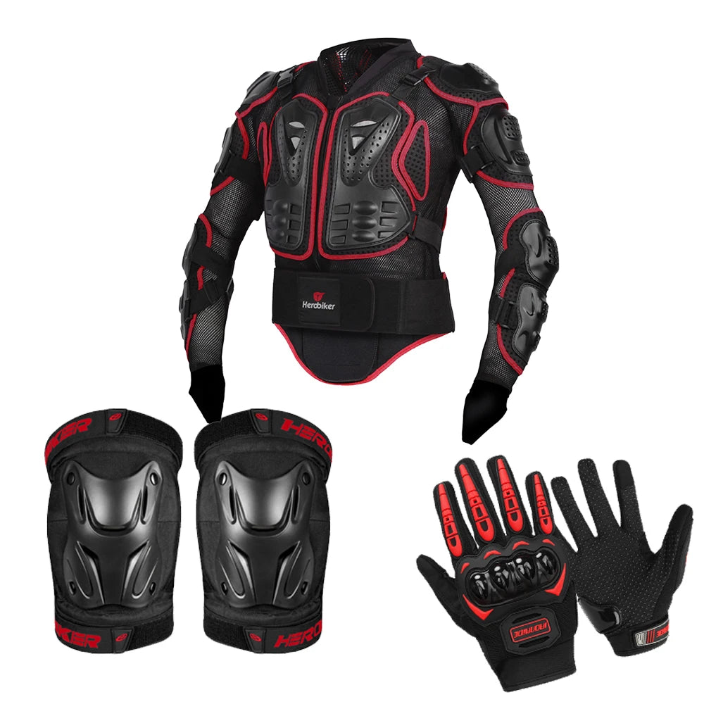 New Motorcycle Jackets & Body Armor Protection Accessories CE Protection For Street or Offroad Motorbike/Motocross Protective Gear
