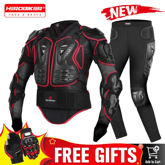 New Motorcycle Jackets & Body Armor Protection Accessories CE Protection For Street or Offroad Motorbike/Motocross Protective Gear
