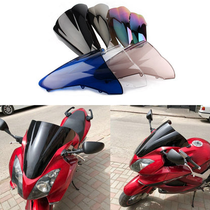 Double Bubble Windshield Windscreen For Honda VFR800 VFR 800 2002-2012