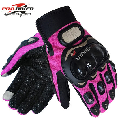 Biker's Run Pro12 Textile Motorcycle Gloves Motocross Breathable Racing Gloves For Men & Women