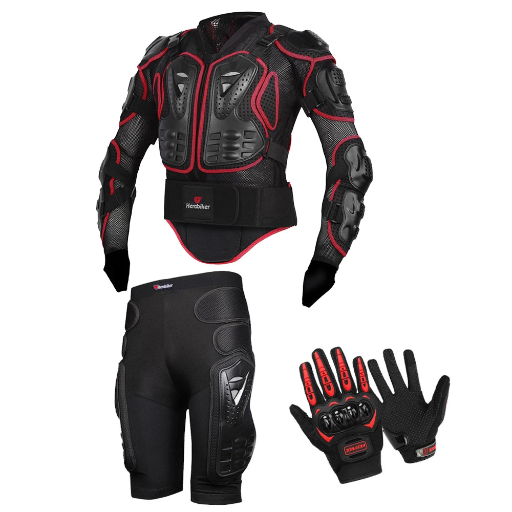 New Motorcycle Jackets & Body Armor Protection Accessories CE Protection For Street or Offroad Motorbike/Motocross Protective Gear