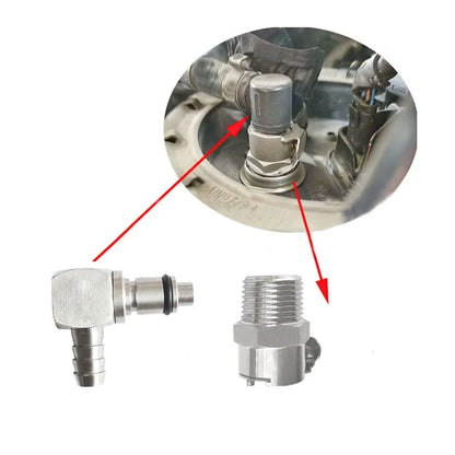 THE FIX II Fuel Pump Quick Release Stainless Steel Connector For BMW R1200GS ADV R1200RT S1000RR K1200R K1300R K1600GTL HP4 R nine T