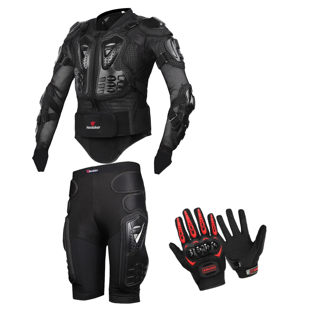 New Motorcycle Jackets & Body Armor Protection Accessories CE Protection For Street or Offroad Motorbike/Motocross Protective Gear