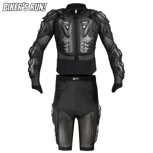 Motorcycle Body Armor Racing Moto Protector Chest Back Motocross Protective Gear Motobike Full body Armor Jackets