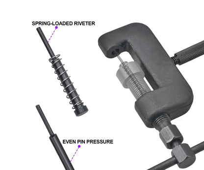 Motorcycle Chain Breaker Splitter Riveting Tool