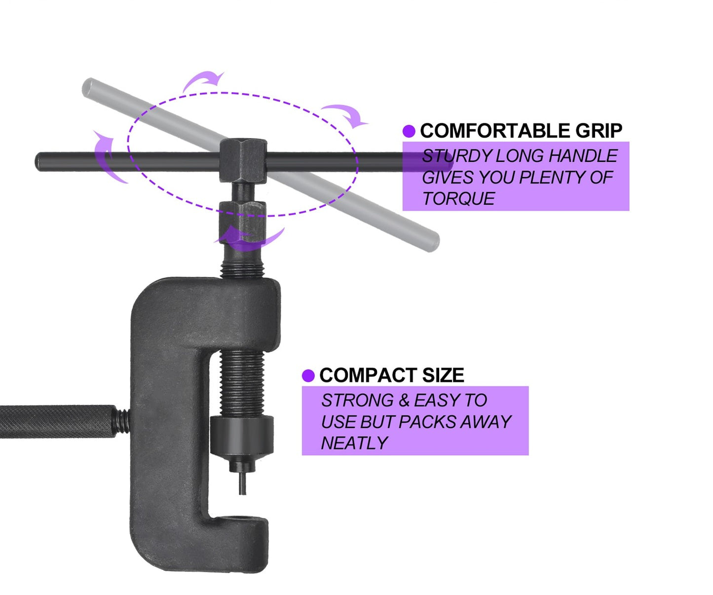 Motorcycle Chain Breaker Splitter Riveting Tool