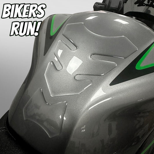 Transparent Motorcycle Tank Pad Protection in Multiple Designs