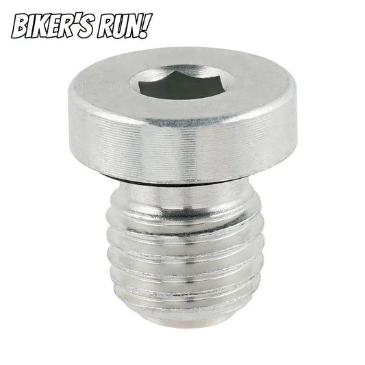 Low Profile Flush Fit Magnetic Oil Pan Drain Bolt M12 X P1.5 Fits KAWASAKI KLR650 HONDA CR125R CR480R CR500R CR80R CR85R XR100 XR250L Yamaha WR250 WR250