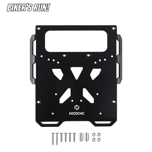 Rear Luggage Bracket Carrier Plate for Kawasaki KLR650 KLR 650 2008-2018 Rear Luggage Bracket Rack Carrier Plate Kit