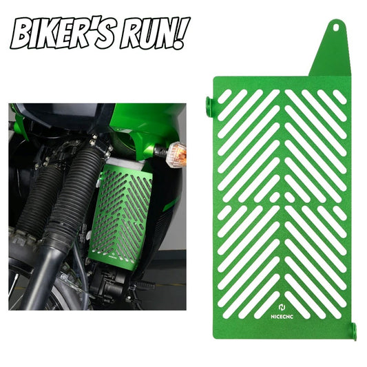 NICECNC Kawasaki KLR650 KLR 650 2008-2018  Radiator Guard Grille Cover Radiator Grille Protector Cover