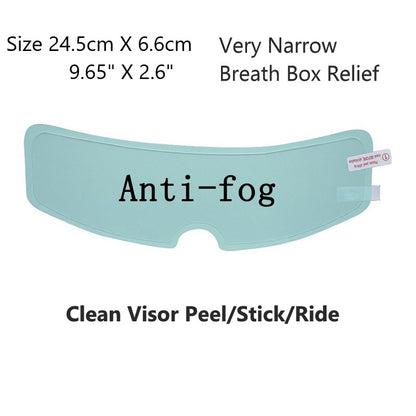 Motorcycle Helmet Anti-Rain and Anti-Fog Visor Treatment Updated