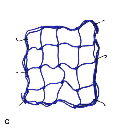 Universal Cargo Helmet Net/Motorcycle Luggage Hold Down Bike Rack Luggage Net