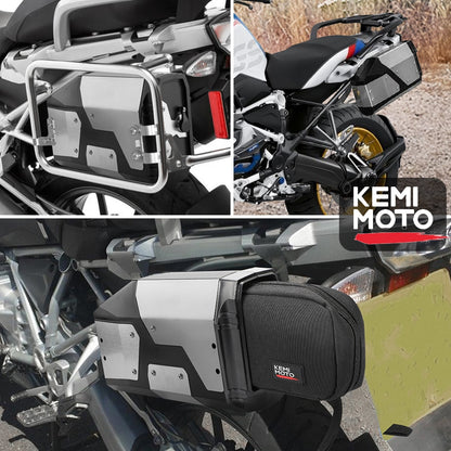 KEMiMOTO Pannier Style Side Tool Box For BMW R1250GS/GSA & R1200GS/GSA 2002 - 2018 BMW F800/850/700/750GS