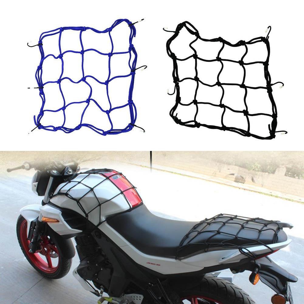 Universal Cargo Helmet Net/Motorcycle Luggage Hold Down Bike Rack Luggage Net