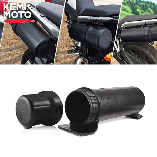 KEMiMOTO Universal Motorcycle Tool Tube Accessories Waterproof  Storage Box For BMW For Honda For YAMAHA For Kawasaki