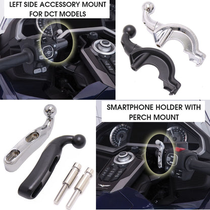 Motorcycle Wireless Charging GPS Phone Holder Navigation Bracket For HONDA GoldWing GL 1800 F6B GL1800 DCT 2018 - 2021