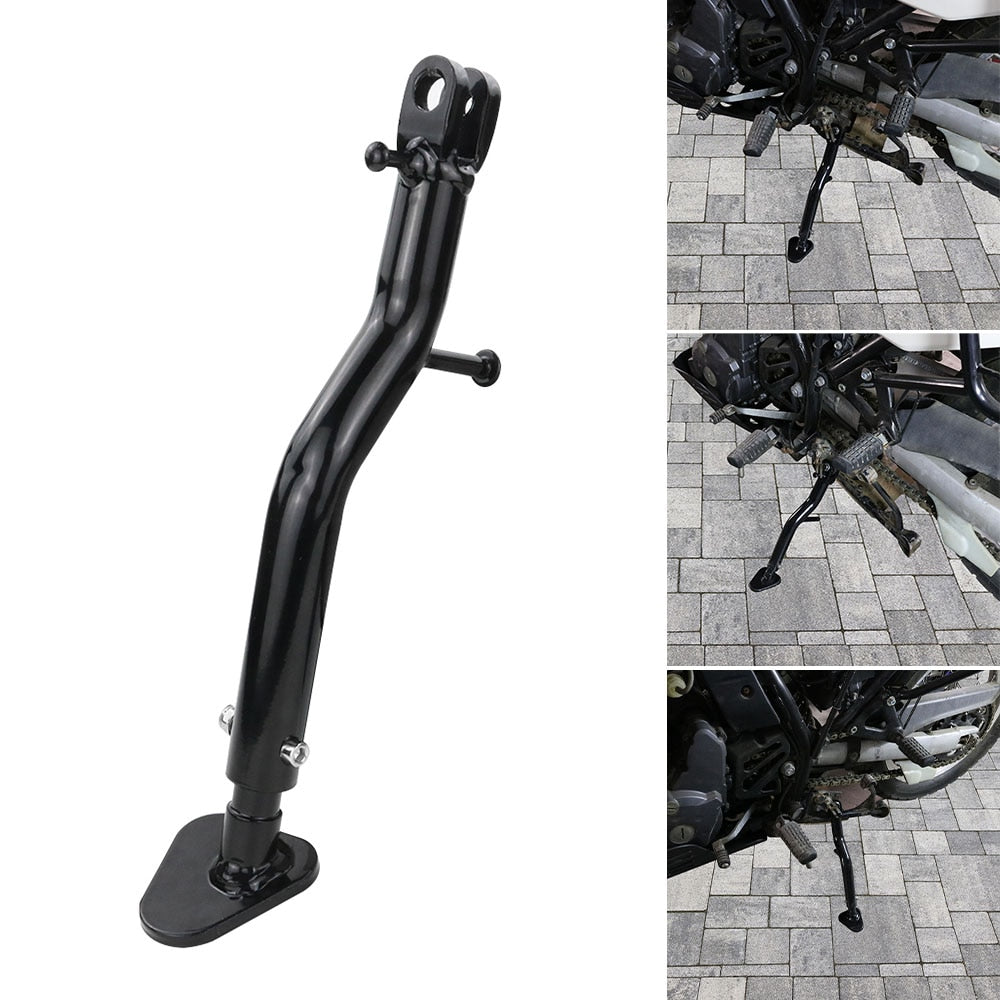 Lowered Side Stand For Kawasaki KLR650 2008-2016 2017 2018 KLR 650 Adjustable Kickstand