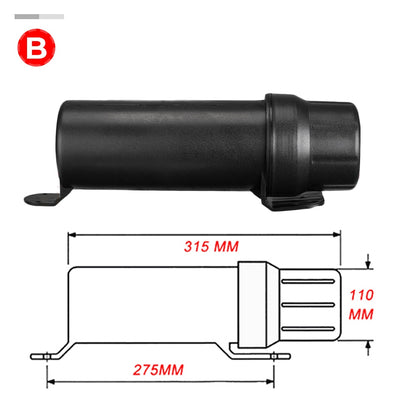 KEMiMOTO Universal Motorcycle Tool Tube Accessories Waterproof  Storage Box For BMW For Honda For YAMAHA For Kawasaki