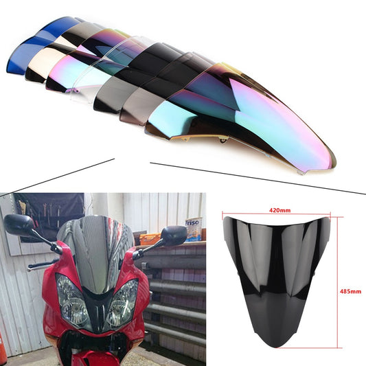 Double Bubble Windshield Windscreen For Honda VFR800 VFR 800 2002-2012