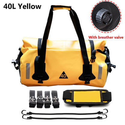 Waterproof Tail Bag 10L/20L/30L/40L/60L/80L Black, Grey & High-Vis Yellow