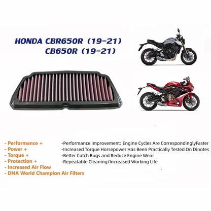 Hi-Flow Air Filter For HONDA CB650R CBR650R CB 650R CBR 650 R 2019-2022