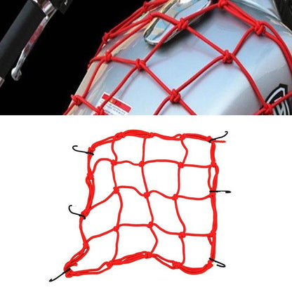 Universal Cargo Helmet Net/Motorcycle Luggage Hold Down Bike Rack Luggage Net